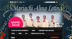 Desktop Screenshot of mariachialmalatina.org